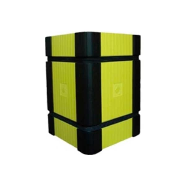Sentry Protection System Park Sentry Column Protector - Corners, For 24in x 24in Square Columns, Black, 4/Carton PSC-060-B-CTN - main